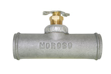 Load image into Gallery viewer, Moroso Radiator Hose Bleed/Drain - 3/8in Petcock - 1-1/4in To 1-1/4in Hose - Cast Aluminum