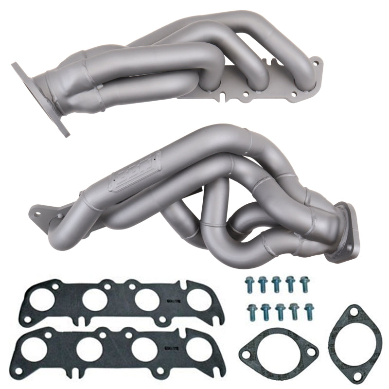 BBK 11-14 Mustang GT Shorty Tuned Length Exhaust Headers - 1-5/8 Titanium