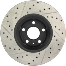 Load image into Gallery viewer, StopTech 05-10 Audi A6 (Not Quattro) / 05-08 A6 Quattro 3.2L Slotted &amp; Drilled Left Front Rotor