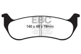 EBC 05-07 Chrysler Pacifica 3.5 Greenstuff Rear Brake Pads