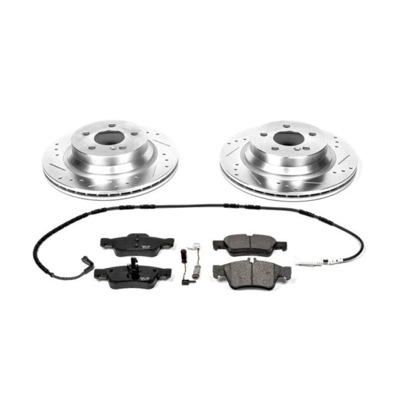 Power Stop 2006 Mercedes-Benz E350 Rear Z23 Evolution Sport Brake Kit