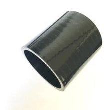 Load image into Gallery viewer, Ticon Industries 4-Ply Black 2.5in Straight Silicone Coupler