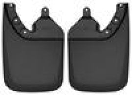 Husky Liners 2016 Toyota Tacoma w/ OE Fender Flares Custom Molded Rear Mud Guards - Black