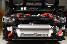 Load image into Gallery viewer, GrimmSpeed 2015+ Subaru STI Front Mount Intercooler Kit Raw Core / Red Pipe