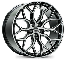 Load image into Gallery viewer, Vossen HF-2 20x10 / 5x120 / ET45 / Deep Face / 72.56 - Brushed Gloss Black Wheel