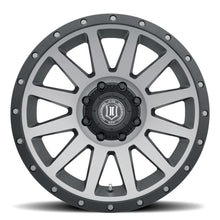 Load image into Gallery viewer, ICON Compression 20x10 8x6.5 -19mm Offset 4.75in BS 121.4mm Bore Titanium Wheel