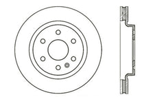 Load image into Gallery viewer, StopTech 07-10 Buick Enclave / 09-10 Chevrolet Traverse Slotted &amp; Drilled Left Front Rotor