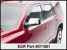Load image into Gallery viewer, EGR 15+ Chevy Tahoe/GMC Yukon In-Channel Window Visors - Set of 4 (571861)