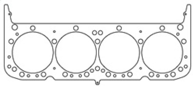 Cometic GM Small Block 4.080 inch Bore .040 inch MLS Head Gasket w/ Valve Pockets