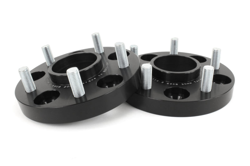 PERRIN 17-21 Honda Civic Si / 22-26 Acura Integra 64.1mm 5x114.3 Wheel Spacers 20mm - Pair - GTR Auto