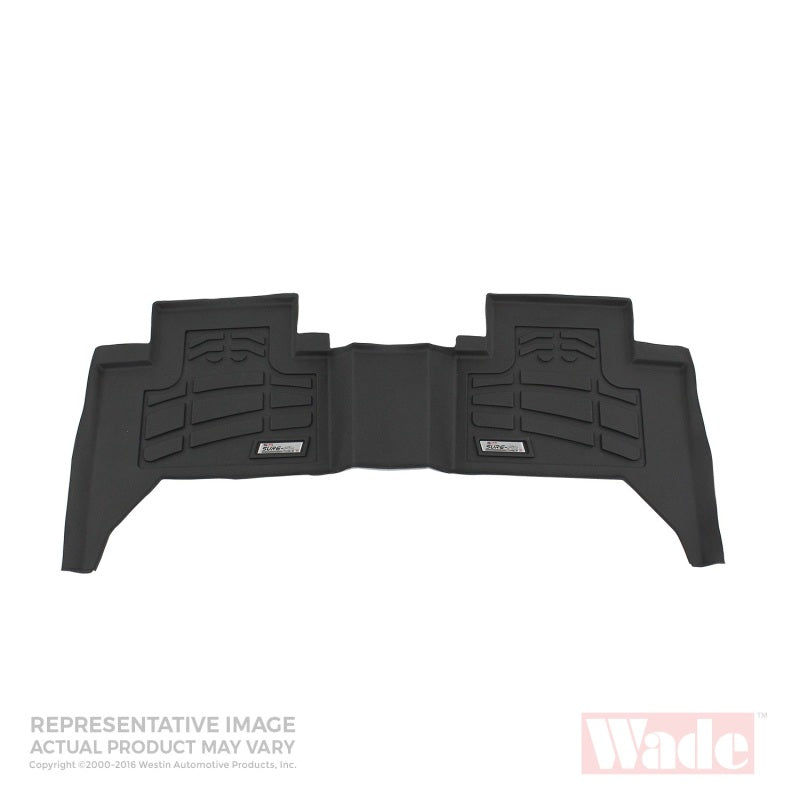 Westin 2007-2014 Chevrolet/GMC Suburban Wade Sure-Fit Floor Liners 2nd Row - Black