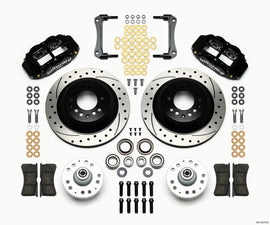 Wilwood Narrow Superlite 6R Front Hub & 1PC Rtr Kit 12.88in Drilled 70-78 Camaro