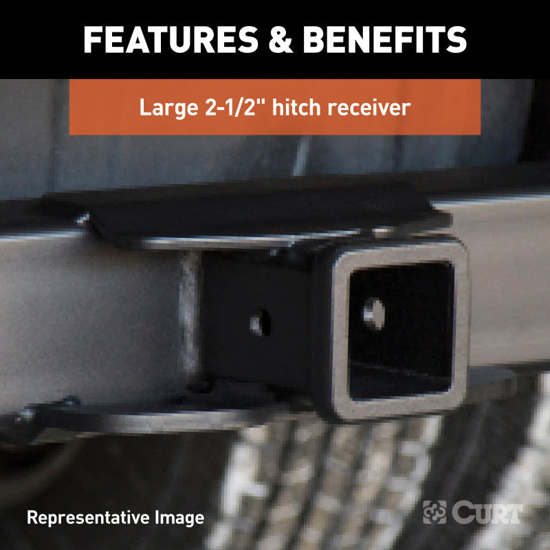 Curt 2.5In Rec 62In L Center Section