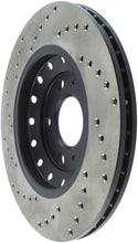 Load image into Gallery viewer, StopTech 05-10 A8/A8 Quattro 4.2L V8 / 04-06 VW Rabbit Drilled Left Rear Rotor