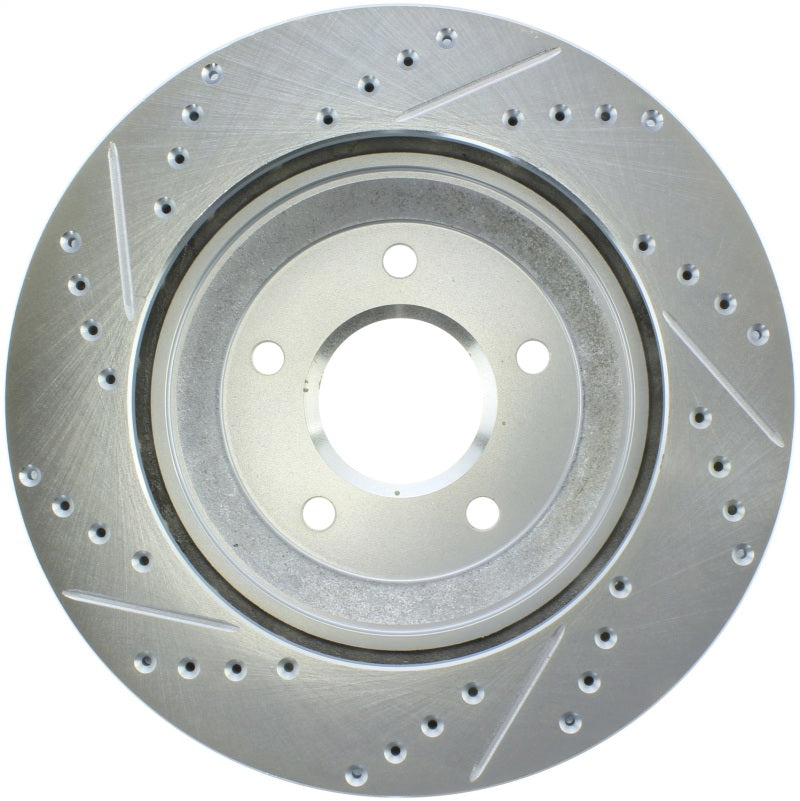 StopTech Select Sport Drilled & Slotted Rotor - Front Right
