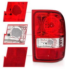 Load image into Gallery viewer, ANZO 2001-2011 Ford Ranger Taillights w/ Red/Clear Lens (OE Replacement) Pair