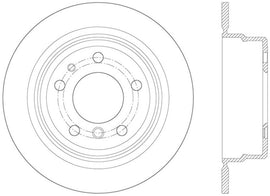 StopTech Slotted & Drilled Sport Brake Rotor