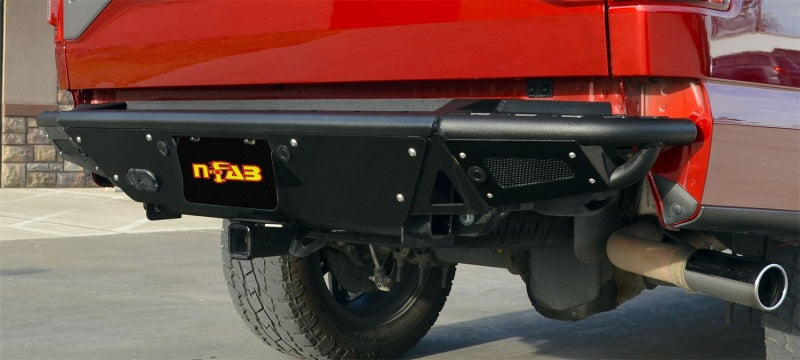 N-Fab RBS-H Rear Bumper 14-17 Chevy-GMC 1500 - Gloss Black