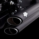 Vance & Hines HD Sportster 14-22 Shortshots Staggered Black Full System Exhaust
