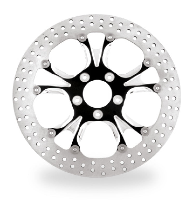 Performance Machine Disc/Carr 13x.20 Sf Gatlin Front - Contrast Cut Platinum