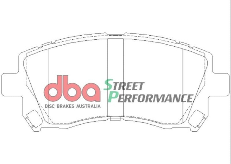 DBA 02-03 Subaru WRX / 98-01 Subaru Impreza SP500 Front Brake Pads