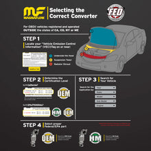 Load image into Gallery viewer, MagnaFlow Direct Fit Catalytic Converter 01-02 Kia Sportage Rear