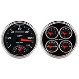 Autometer 5inch Kit Box - Tach Speedo Combo / Oil Pressure / Water Temp / Volt / Fuel Level