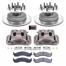 Load image into Gallery viewer, Power Stop 01-02 Ford E-350 Super Duty Front Autospecialty Kit w/Cals