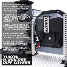 Load image into Gallery viewer, Yukon Gear Hardcore Nodular Iron Cover for Rear GM 8.6in w/8mm Cover Bolts
