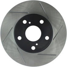 Load image into Gallery viewer, StopTech Power Slot 92-01 Toyota Camry 6cyl / 97-01 Lexus E Series Front Left SportStop Slotted Rot