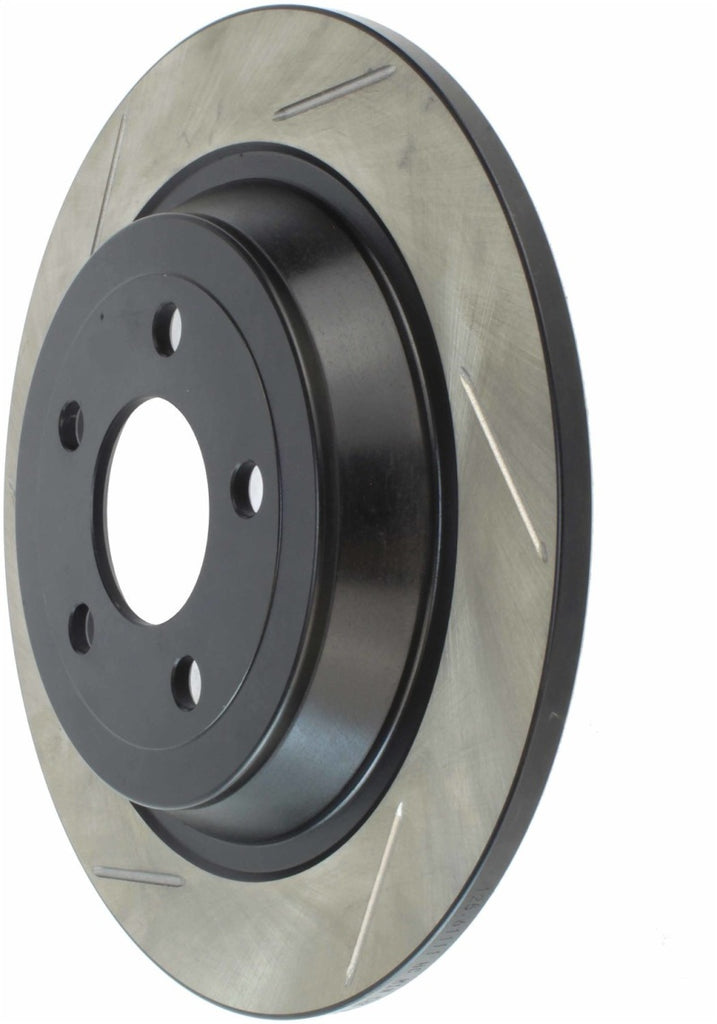 StopTech 15-17 Ford Mustang Sport Slotted Rear Right Rotor
