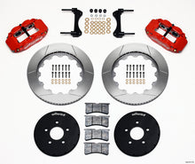 Load image into Gallery viewer, Wilwood Narrow Superlite 6R Front Hat Kit 14.00in Red 1994-2004 Mustang