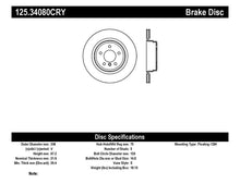 Load image into Gallery viewer, Stoptech 06 BMW 330xi/330i/07-08 335xi/07-11 335i/09-11 335ixDrive Rear CRYO-STOP Rotor