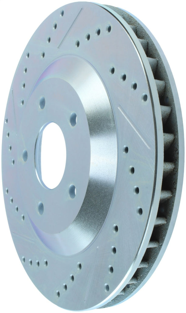StopTech Select Sport Drilled & Slotted Rotor - Front Left