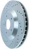 StopTech Select Sport Drilled & Slotted Rotor - Front Left