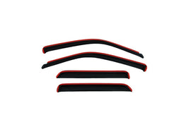 AVS 10-17 GMC Terrain Ventvisor In-Channel Front & Rear Window Deflectors 4pc - Smoke - GTR Auto