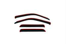 Load image into Gallery viewer, AVS 05-07 Ford Freestyle Ventvisor In-Channel Front &amp; Rear Window Deflectors 4pc - Smoke