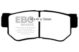 EBC 01-06 Hyundai Santa Fe 2.4 Greenstuff Rear Brake Pads
