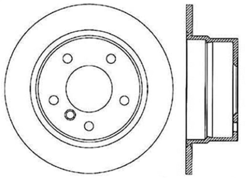 StopTech Slotted & Drilled Sport Brake Rotor