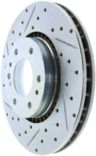 Load image into Gallery viewer, StopTech Select Sport 05-09 Chevrolet Trailblazer SportStop Slotted &amp; Drilled Front Right Rotor