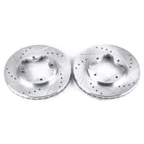 Power Stop 1997 Acura CL Front Evolution Drilled & Slotted Rotors - Pair