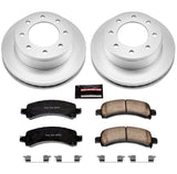 Power Stop 03-13 Chevrolet Express 3500 Rear Z17 Evolution Geomet Coated Brake Kit