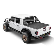 Load image into Gallery viewer, Rugged Ridge 20-22 Jeep Gladiator w/Trail Rail Sys Armis Tonneau Cover w/Max Track - Tex. Blk