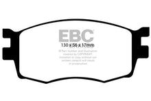 Load image into Gallery viewer, EBC 06-11 Hyundai Accent 1.6 Ultimax2 Front Brake Pads