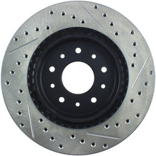 Load image into Gallery viewer, StopTech 63-82 Chevrolet Corvette Front Right Slotted &amp; Drilled Rotor
