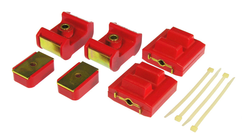 Prothane GM Motor & Trans Mount Kit - Red