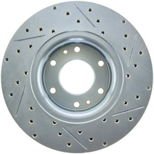 Load image into Gallery viewer, StopTech Select Sport 05-09 Chevrolet Trailblazer SportStop Slotted &amp; Drilled Front Right Rotor