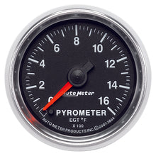 Load image into Gallery viewer, Autometer GS 0-1600 degree F Full Sweep Electronic Pyrometer Gauge