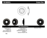 StopTech Drilled Sport Brake Rotor