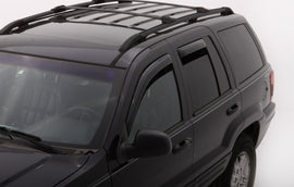 AVS 2004 Ford Ecosport (Brazil) Ventvisor In-Channel Front & Rear Window Deflectors 4pc - Smoke - GTR Auto